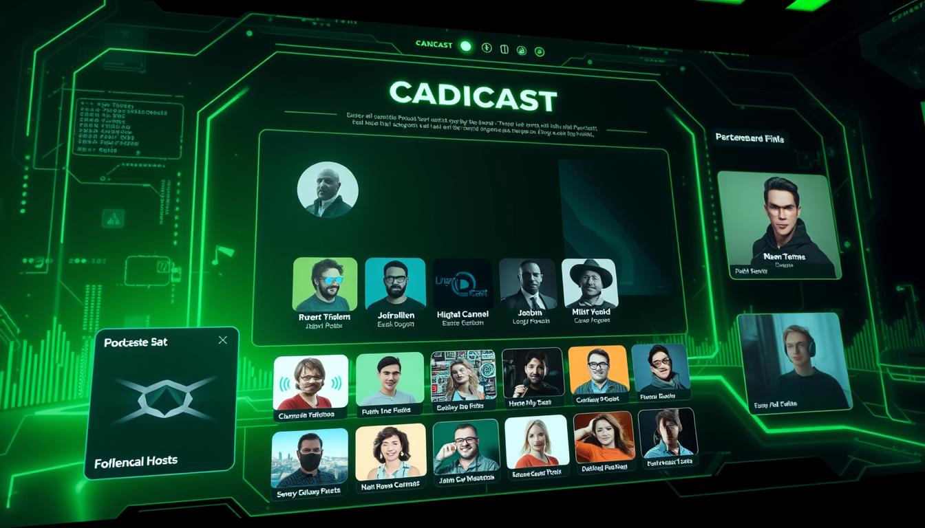 how to find podcasts with influential hosts